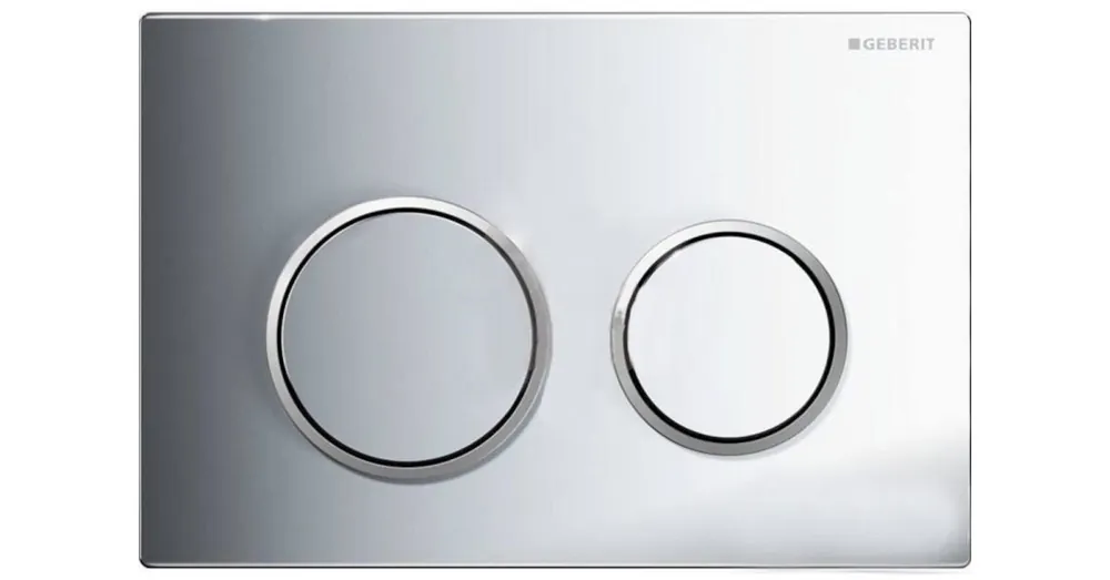 Speciální Cena Geberit Deska ovládací GEBERIT OMEGA 20 chrom lesk/chrom mat, 115.085.KH.1