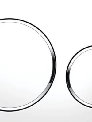 Horká Nabídka Geberit Deska ovládací GEBERIT SIGMA 20 bílá/chrom lesk, 115.882.KJ.1