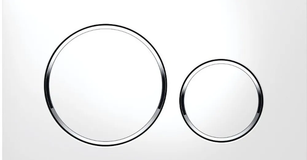 Horká Nabídka Geberit Deska ovládací GEBERIT SIGMA 20 bílá/chrom lesk, 115.882.KJ.1