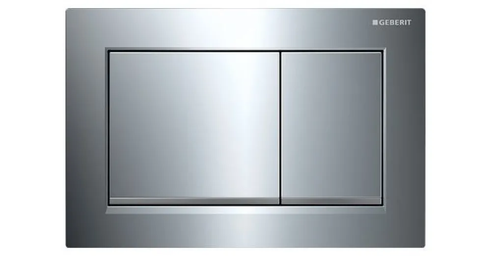 Geberit Deska ovládací GEBERIT OMEGA 30 chrom lesk/chrom mat, 115.080.KH.1 Speciální Cena