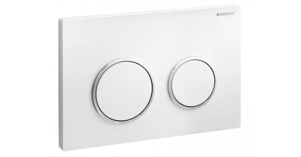 Geberit Deska ovládací GEBERIT OMEGA 20 bílá/chrom lesk, 115.085.KJ.1 Kup Teď