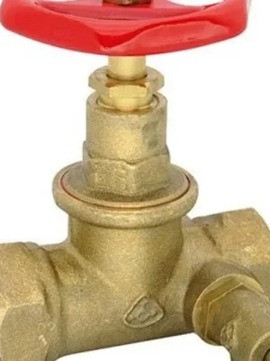 Slovarm Ventil přímý s odvodněním K-125T DN 32, Rp 5/4" FF,  411097 Sezónní Sleva