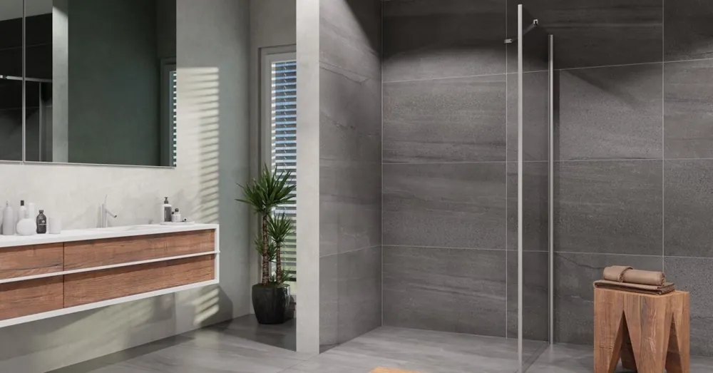 Značkový Lansanit Sprchová stěna Brix 800 mm, sklo čiré, profil chrom,  LAN05022