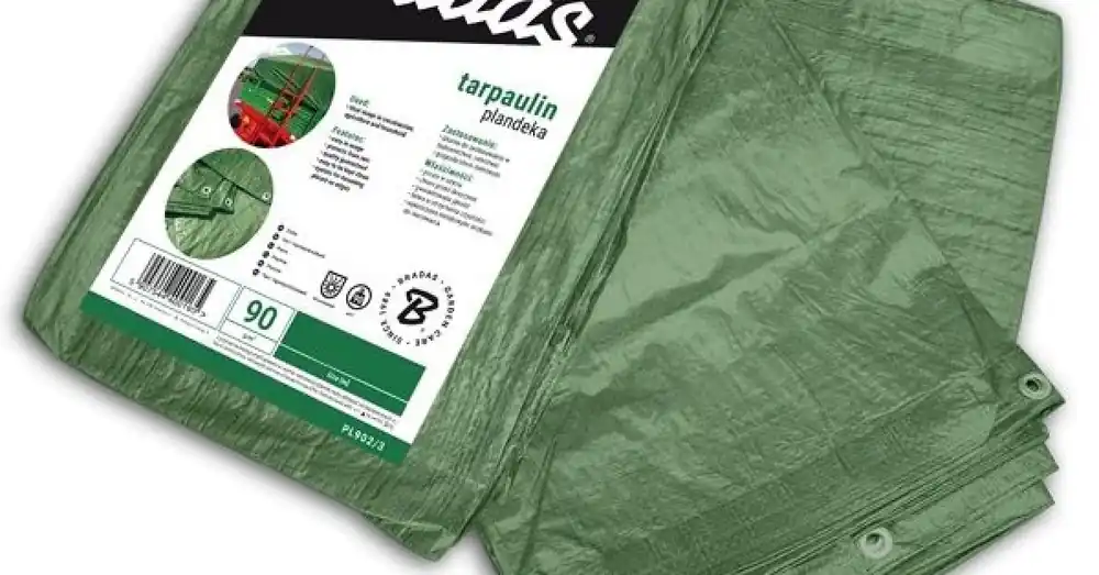 Značkový VespaGarden Krycí plachta 15x20 m - 90 gramů -zelená