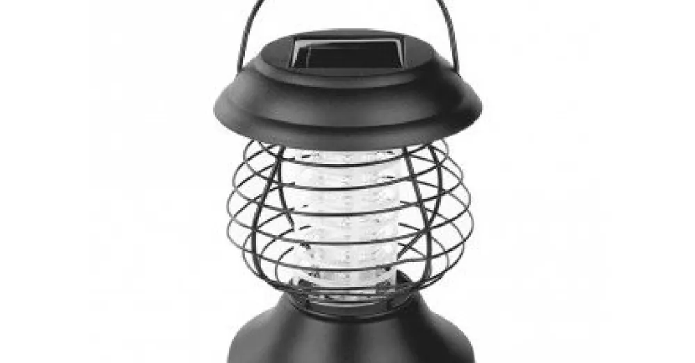 Vrácení Zdarma Bradas Solární odpuzovač komárů LED / UV lampa s držákem