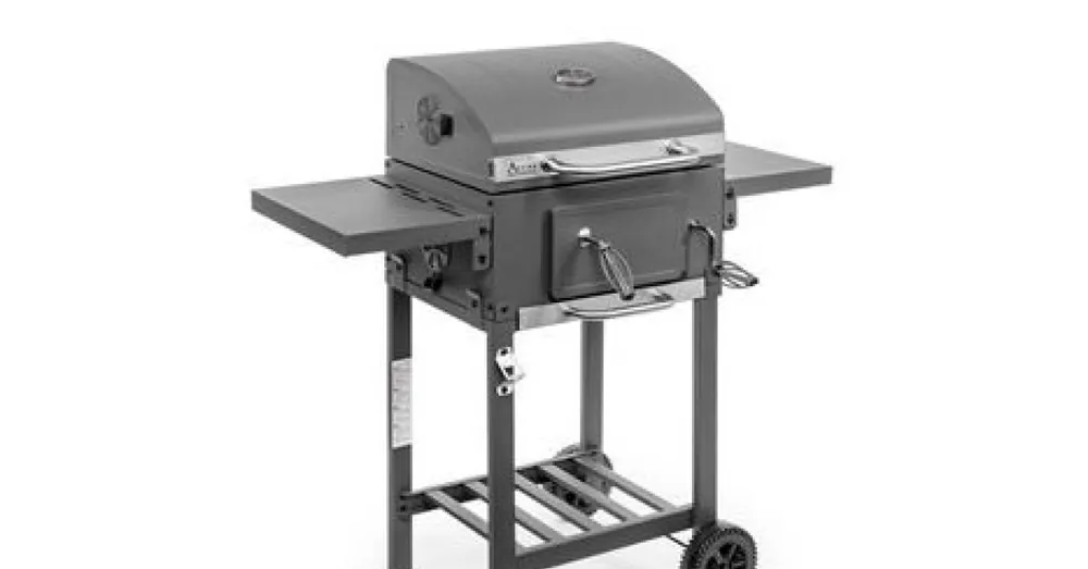 Activa Angular Smart - gril na dřevěné uhlí s litinovým roštem Originální