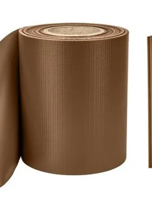 Značkový Bradas Páska k oplocení  19 x 35 m - hnědá