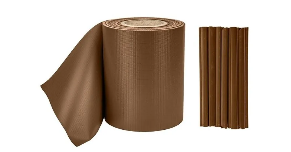Značkový Bradas Páska k oplocení  19 x 35 m - hnědá
