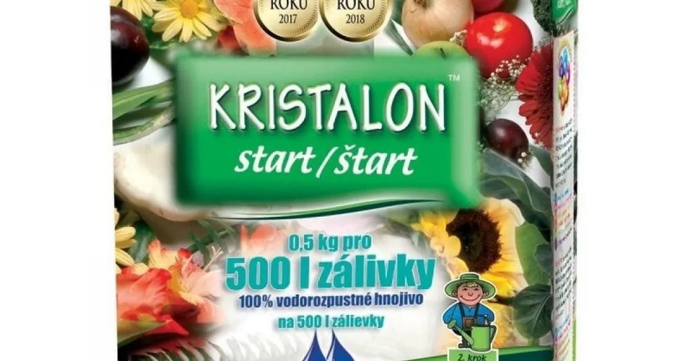 AGRO CS Vodorozpustné hnojivo Kristalon - Start 0,5 kg Omezená Nabídka