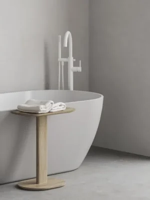 Novinka Ravak Stolek Wood S, dub transparent světle hnědá