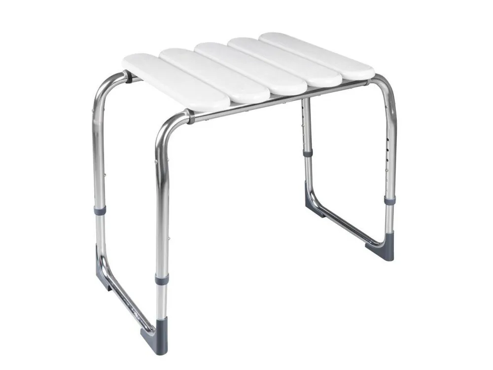Top Prodej HANDICAP koupelnová stolička, výškově nastavitelná, chrom/bílá - koupelny-sanita.cz