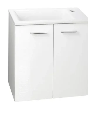 ZOJA umyvadlová skříňka 49x50x24,6cm, 2 dvířka, bílá Originální