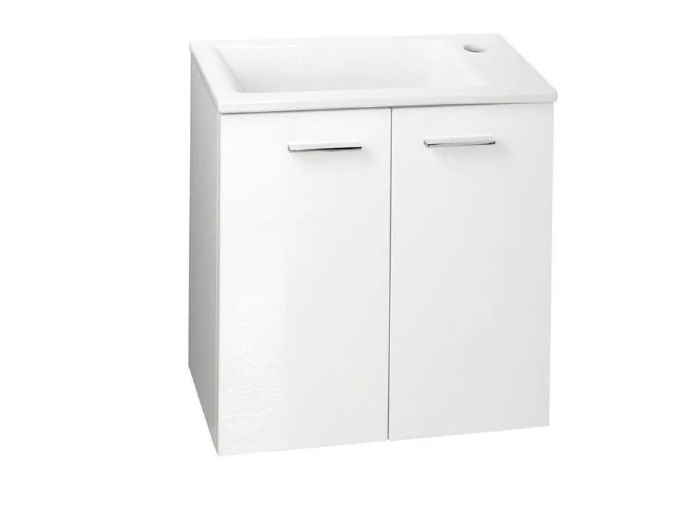 ZOJA umyvadlová skříňka 49x50x24,6cm, 2 dvířka, bílá Originální