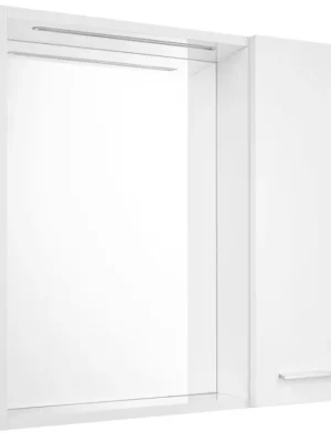 Omezená Nabídka ZOJA/KERAMIA FRESH STRIP galerka s LED osvětlením, 60x60x14cm, pravá, bílá