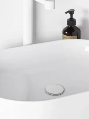 Značkový Ravak Umyvadlo Yard 60, s otvorem pro baterii, bez přepadu, Grey Green šedozelená