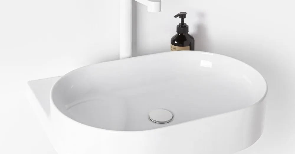 Značkový Ravak Umyvadlo Yard 60, s otvorem pro baterii, bez přepadu, Grey Green šedozelená