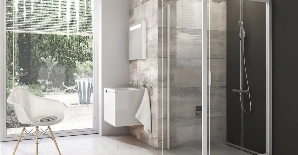 Značkový Ravak BLPS 90, satin+transparent