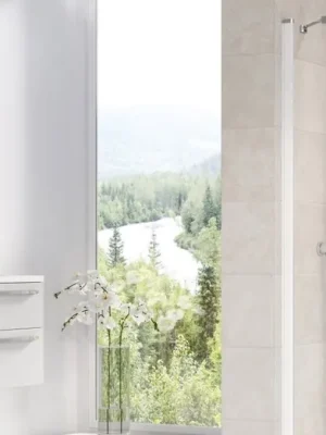 Značkový Ravak CRV2 120, satin+transparent