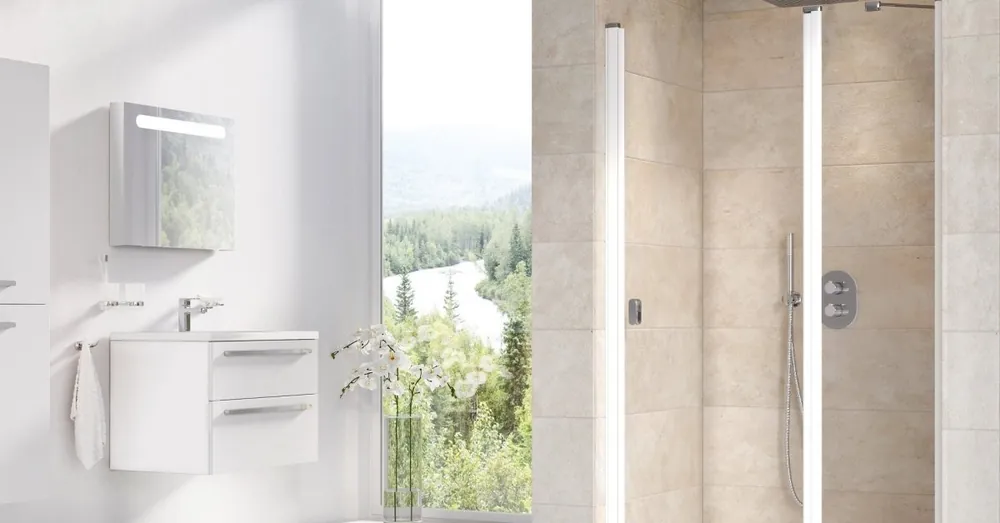 Značkový Ravak CSD2 100, lesk+transparent